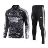 Real Madrid Sweat d'Entraînement Quarter-Zip 2023-24 Noire Pour Homme